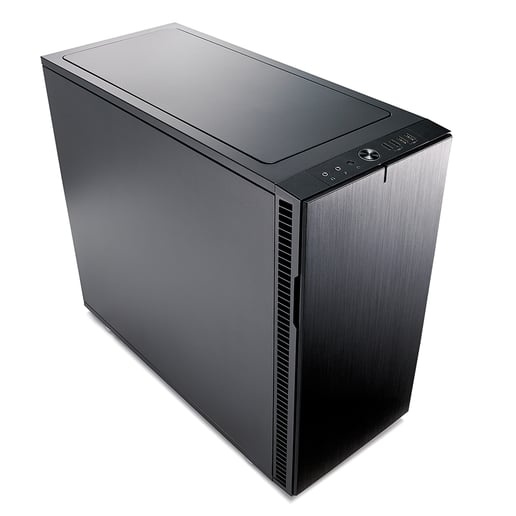Fractal Define R6 Black Mid Tower Gaming Case - Black 