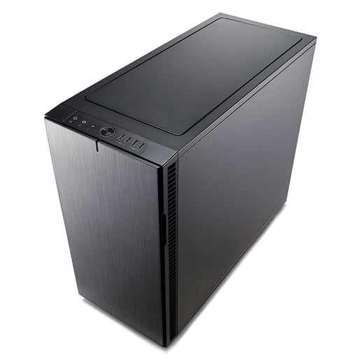 Fractal Define R6 Black Mid Tower Gaming Case - Black 