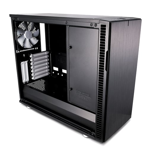 Fractal Define R6 Black Mid Tower Gaming Case - Black 