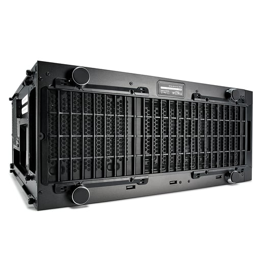 Fractal Define R6 Black Mid Tower Gaming Case - Black 