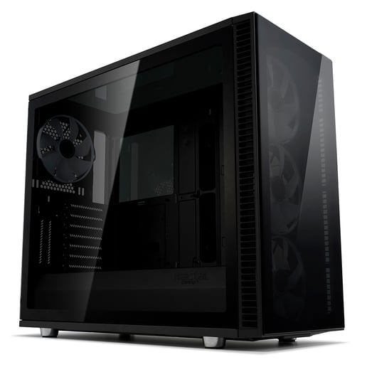 Fractal Define S2 Vision RGB Mid Tower Gaming Case - Black 