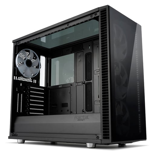 Fractal Define S2 Vision RGB Mid Tower Gaming Case - Black 