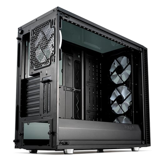 Fractal Define S2 Vision RGB Mid Tower Gaming Case - Black 
