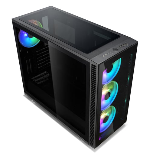 Fractal Define S2 Vision RGB Mid Tower Gaming Case - Black 