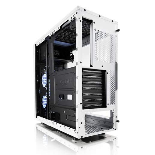 Fractal Focus G Mid Tower Gaming Case - White 