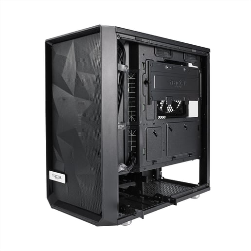 Fractal Design Meshify C Mini Dark TG Mid Tower Case - Black 