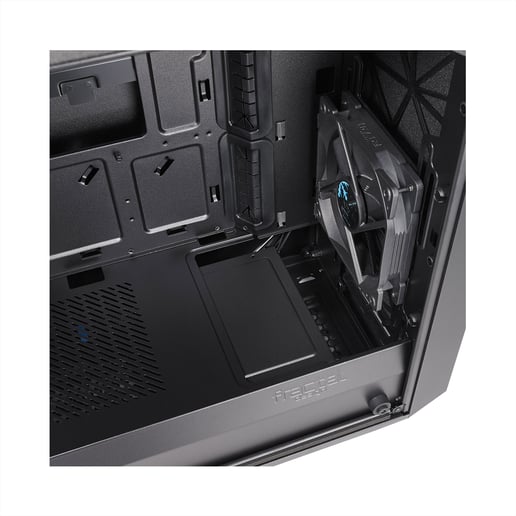Fractal Design Meshify C Mini Dark TG Mid Tower Case - Black 