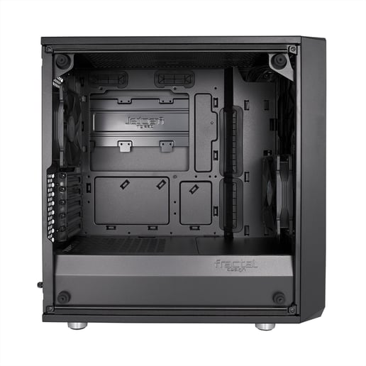 Fractal Design Meshify C Mini Dark TG Mid Tower Case - Black 
