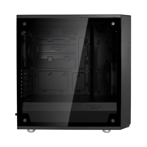 Fractal Design Meshify C Mini Dark TG Mid Tower Case - Black 