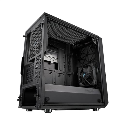 Fractal Design Meshify C Mini Dark TG Mid Tower Case - Black 