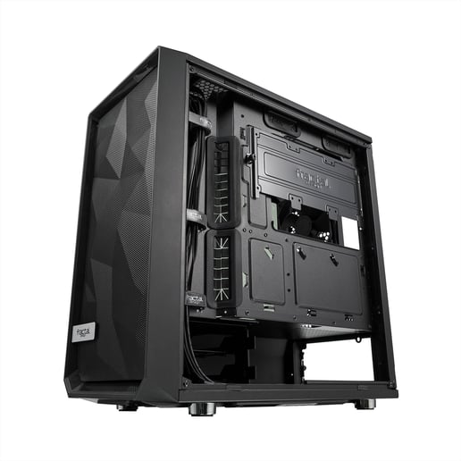 Fractal Design Meshify C Mini Dark TG Mid Tower Case - Black 