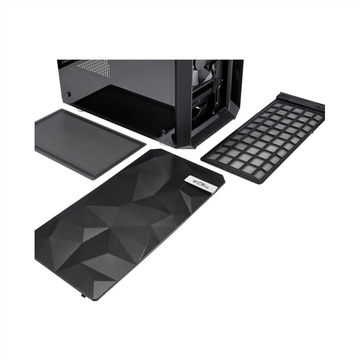 Fractal Design Meshify C Mini Dark TG Mid Tower Case - Black 