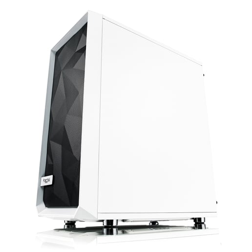 Fractal Meshify C TG Mid Tower Gaming Case - White 