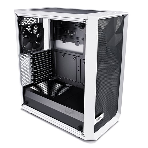 Fractal Meshify C TG Mid Tower Gaming Case - White 