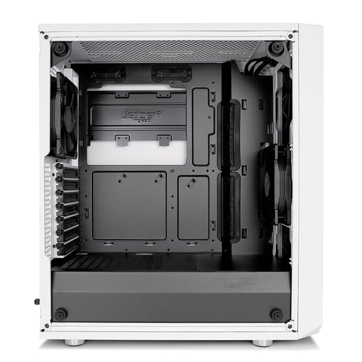 Fractal Meshify C TG Mid Tower Gaming Case - White 