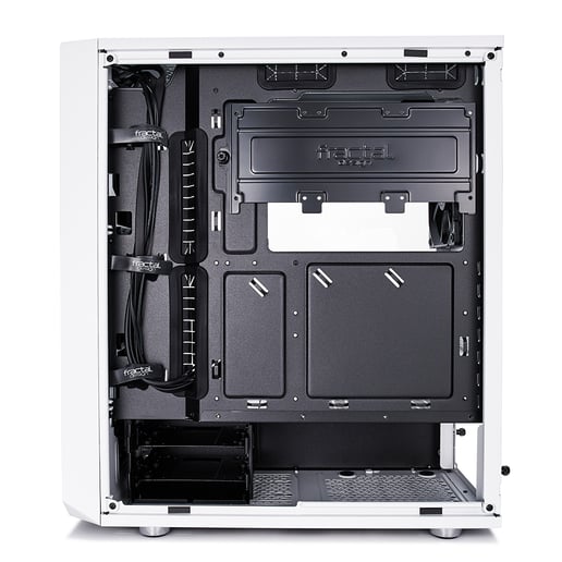 Fractal Meshify C TG Mid Tower Gaming Case - White 