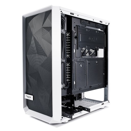 Fractal Meshify C TG Mid Tower Gaming Case - White 