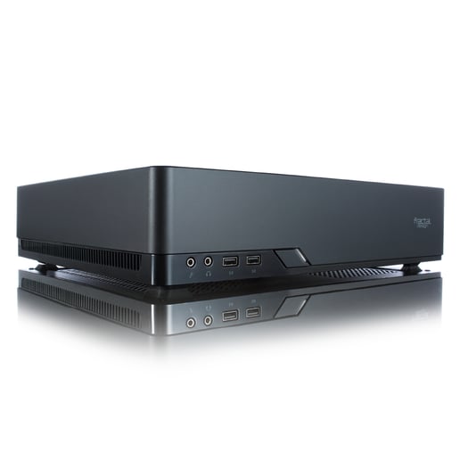 Fractal Node 202 Desktop Gaming Case - Black 