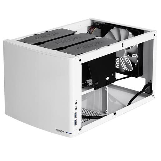 Fractal Design Node 304 ITX Case - White USB 3.0