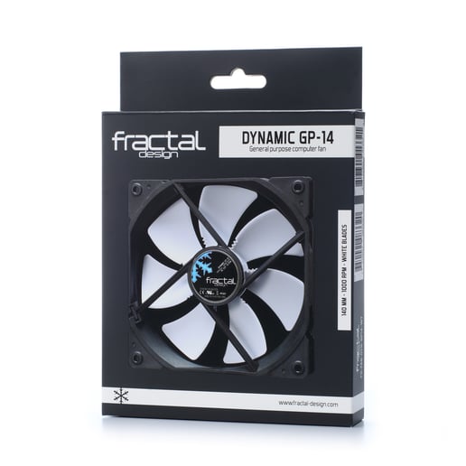 Fractal Design Dynamic Series GP-14 (140mm) Computer Case Fan (White)
