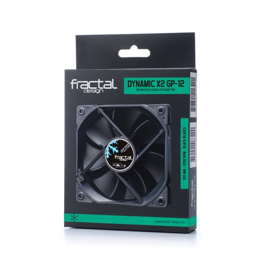 Fractal Design Dynamic X2 GP-12 (120mm) Computer Case Fan (Black)