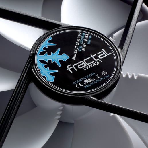 Fractal Design Dynamic X2 GP-14 PWM 140mm Chassis Fan in Black and White