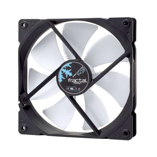 Fractal Design Dynamic X2 GP-14 PWM 140mm Chassis Fan in Black and White