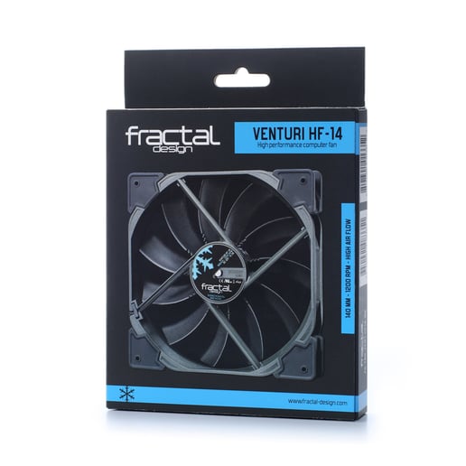 Fractal Design Venturi HF-14 (140mm) Computer Cooling Fan (Black)