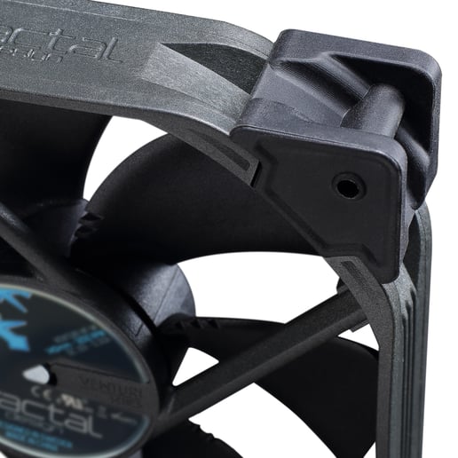 Fractal Design Venturi High Pressure HP-12 PWM (120mm) Computer Cooling Fan (Black)