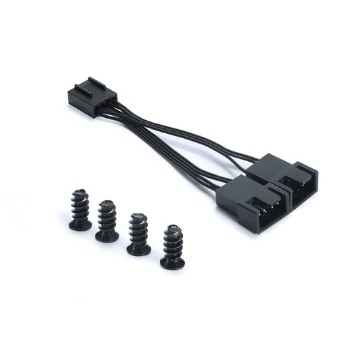 Fractal Design Venturi High Pressure HP-12 PWM (120mm) Computer Cooling Fan (Black)