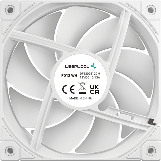 DeepCool FD12 WH-3 IN 1 120mm PWM Triple Chassis Fan Pack in White