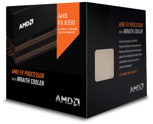 AMD FX 8350 4.0GHz Octa Core AM3+ CPU 