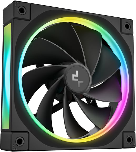 DeepCool FL12R-3 IN 1 120mm ARGB PWM Triple Chassis Reverse Fan Pack in Black