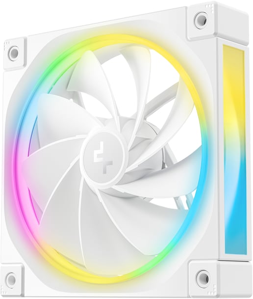 DeepCool FL12R WH-3 IN 1 120mm ARGB PWM Triple Chassis Reverse Fan Pack in White