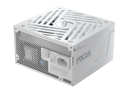 1000W Seasonic FOCUS GX White ATX 3.1 Modular 80 Plus Gold PSU