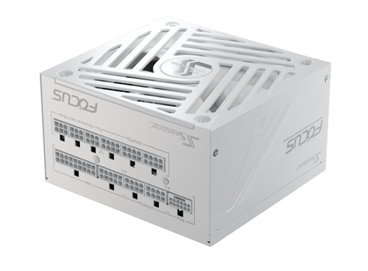 850W Seasonic FOCUS GX White ATX 3.1 Modular 80 Plus Gold PSU
