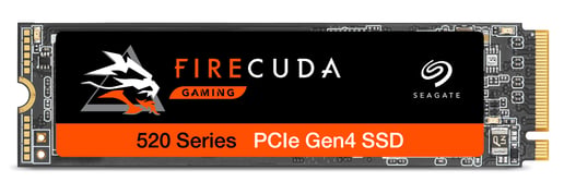 Seagate FireCuda 520 M.2-2280 2TB PCI Express 4.0 x4 NVMe Solid State Drive