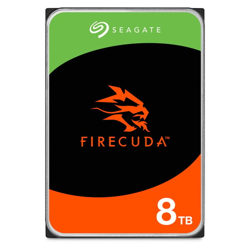 8TB Seagate FireCuda 3.5" SATA III Hard Drive - 7200RPM, 256MB Cache
