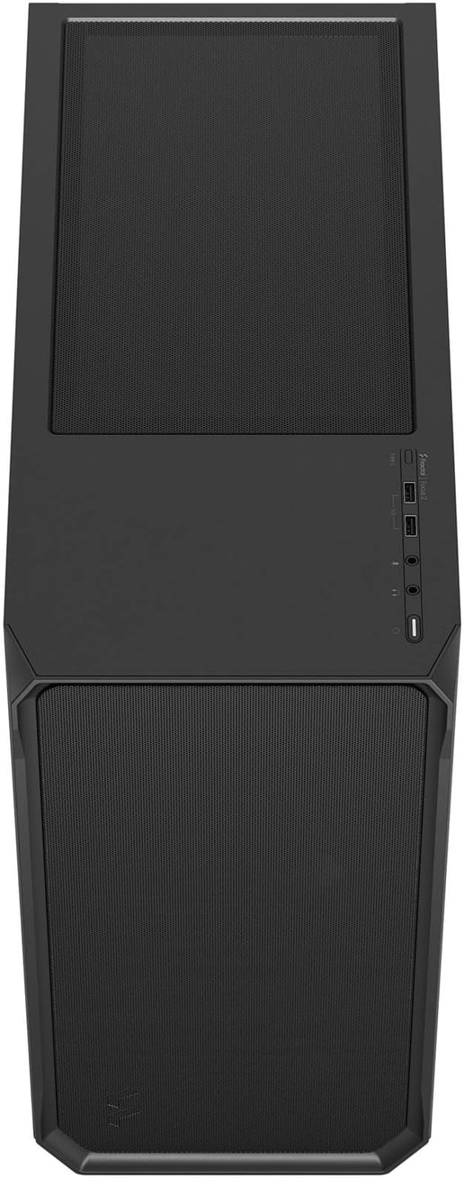 Fractal Focus 2 Mid Tower Gaming Case - Black 
