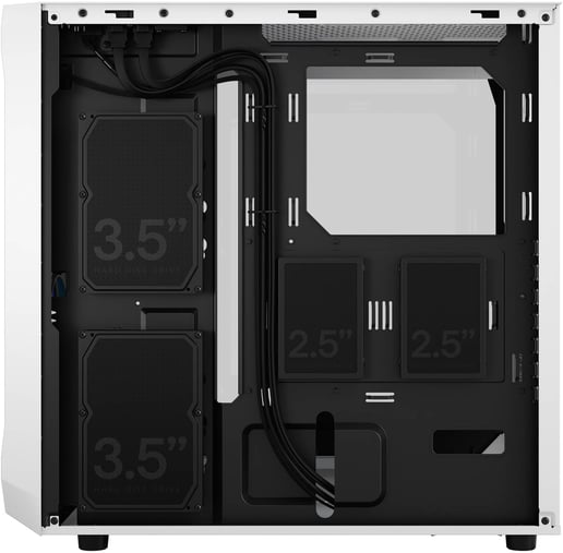 Fractal Focus 2 RGB Mid Tower Gaming Case - White 