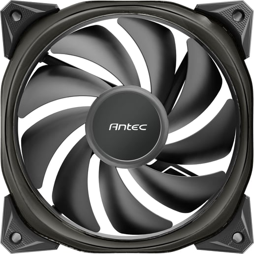 Antec Fusion ARGB 120mm Case Fan Triple Pack in Black with ARGB Controller