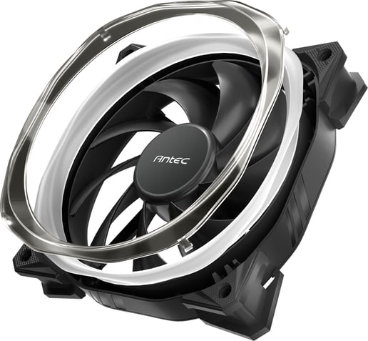 Antec Fusion ARGB 120mm Case Fan Triple Pack in Black with ARGB Controller