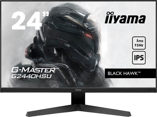 iiyama G-Master G2440HSU 23.8 inch IPS 1ms Gaming Monitor - Full HD, 1ms, HDMI