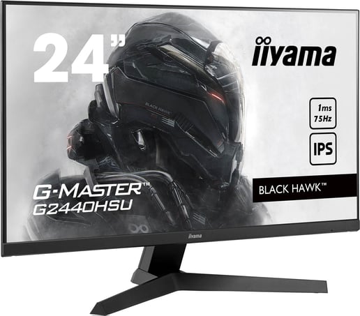 iiyama G-Master G2440HSU 23.8 inch IPS 1ms Gaming Monitor - Full HD, 1ms, HDMI