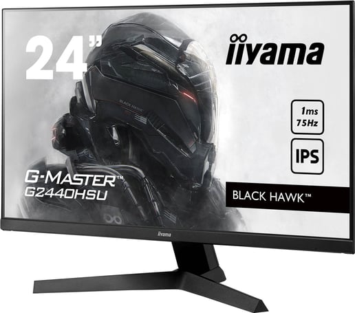 iiyama G-Master G2440HSU 23.8 inch IPS 1ms Gaming Monitor - Full HD, 1ms, HDMI