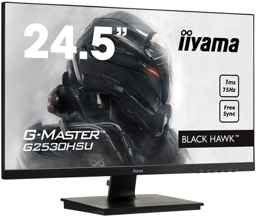 iiyama G-Master Black Hawk 24.5 inch 1ms Gaming Monitor - Full HD