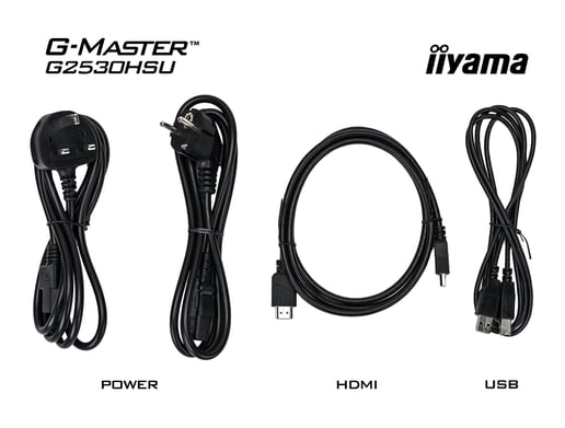 iiyama G-Master Black Hawk 24.5 inch 1ms Gaming Monitor - Full HD