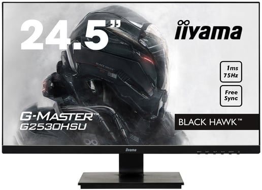 iiyama G-Master Black Hawk 24.5 inch 1ms Gaming Monitor - Full HD