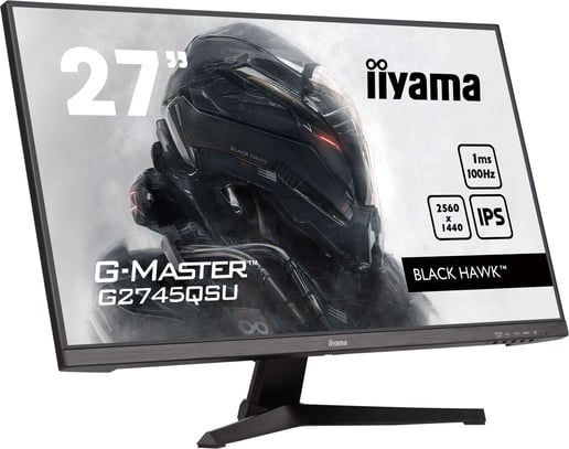 iiyama G-Master G2745QSU 27" 1440p (QHD) Gaming Monitor - IPS, 100Hz, 1ms, HDMI