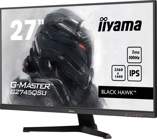 iiyama G-Master G2745QSU 27" 1440p (QHD) Gaming Monitor - IPS, 100Hz, 1ms, HDMI